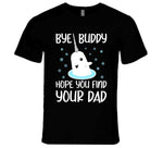 Bye Buddy Hope You Find Your Dad Narwhal Christmas Sweater Elf Fan Crewneck Sweatshirt