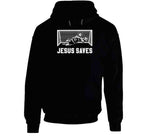 Jesus Saves Funny Soccer Goalkeeper T Shirt