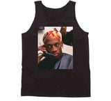 Dennis Rodman On Phone Retro Basketball Fan T Shirt