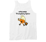 Little Miss Pumpkin Spice Fall Ladies T Shirt