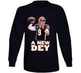 Joe Burrow A New Dey Cincinnati Football Fan T Shirt