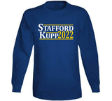 Matthew Stafford Cooper Kupp 2022 Los Angeles La Football Fan T Shirt