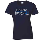 Luca Doncic Kyrie Irving 2024 Dallas Basketball Fan Cool T Shirt