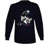 Chandler Jones Stiff Arm Mac Jones Las Vegas Football T Shirt