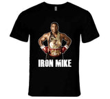 Iron Mike Tyson 3 Belts Retro Boxing Fan Cool T Shirt