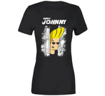 Here's Johnny Funny Johnny Bravo The Shining Mashup Parody T Shirt