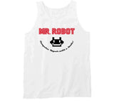 Mr. Robot Computer Repair With A Smile Fan T Shirt