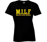 Milf Man Iowa Loves Football Funny T Shirt