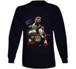 Mike Tyson 3 Belts Heavyweight Boxing Fan Retro T Shirt