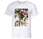 Shaq Dunking On 5 Nets Retro Los Angeles Basketball Fan T Shirt