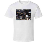 Dwayne Wade Lebron James Dunk Retro Miami Basketball Fan T Shirt