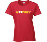 H15tory Patrick Mahomes History Kansas City Football Fan T Shirt