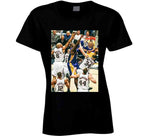 Shaq Dunking On 5 Nets Retro Los Angeles Basketball Fan T Shirt