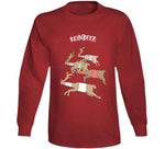 Reinbeer Funny Reindeer Beer Christmas Holiday Crewneck Sweatshirt