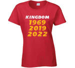 Kingdom Kansas City Glory Years Football Fan T Shirt