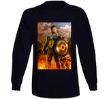 Captain Ukraine Cool Volodymyr Zelensky T Shirt