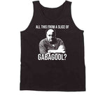 Tony Soprano All This From A Slice Of Gabagool Sopranos Quote T Shirt