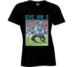 Give Him 6 Robert Hunt Miami Football Fan T Shirt