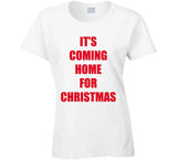 It's Coming Home For Christmas England Futbol World Cup 2022 T Shirt