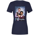 Luca Doncic Kyrie Irving Step Brothers Dallas Basketball Fan Funny T Shirt