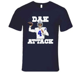 Dak Attack Cool Dallas Football Fan T Shirt