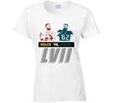 Jason Kelce Vs Travis Kelce Bowl Football Fan T Shirt