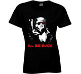 Trump 2024 Terminator I'll Be Back Funny Election T Shirt