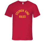 Stephen King Rules Monster Squad Inspired T Shirt