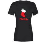 Hung Funny Christmas Stocking Holiday Hoodie