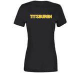 Titsburgh Funny Pittsburgh Football Fan T Shirt