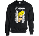 Here's Johnny Funny Johnny Bravo The Shining Mashup Parody T Shirt