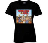 Tiger King Of The Hill Funny Joe Exotic Cartoon Mashup Parody T Shirt