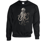 Squid With Diving Helmet Honor Society Inspired T Shirt