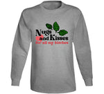 Nugs And Kisses For All My Funny Weed Bud Cool T Shirt