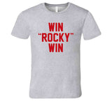 Win Rocky Win Retro Boxing Movie Fan T Shirt