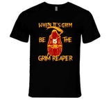 When It's Grim Be The Grim Reaper Cool Patrick Mahomes Kansas City Football Fan T Shirt