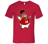 Patrick Star Mahomes Kansas City Football Funny T Shirt