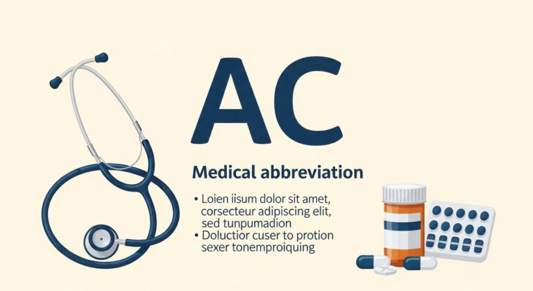 AC Medical Abbreviation