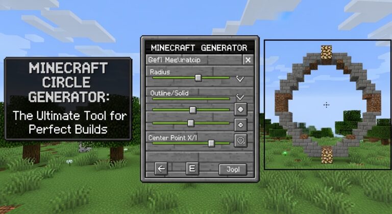 Minecraft Circle Generator