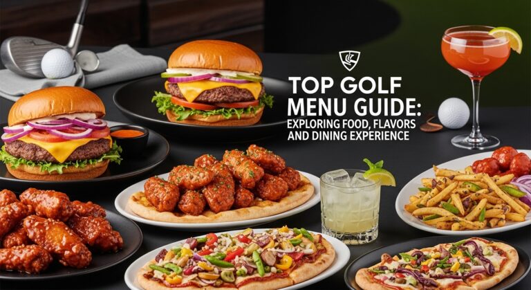 Top Golf Menu