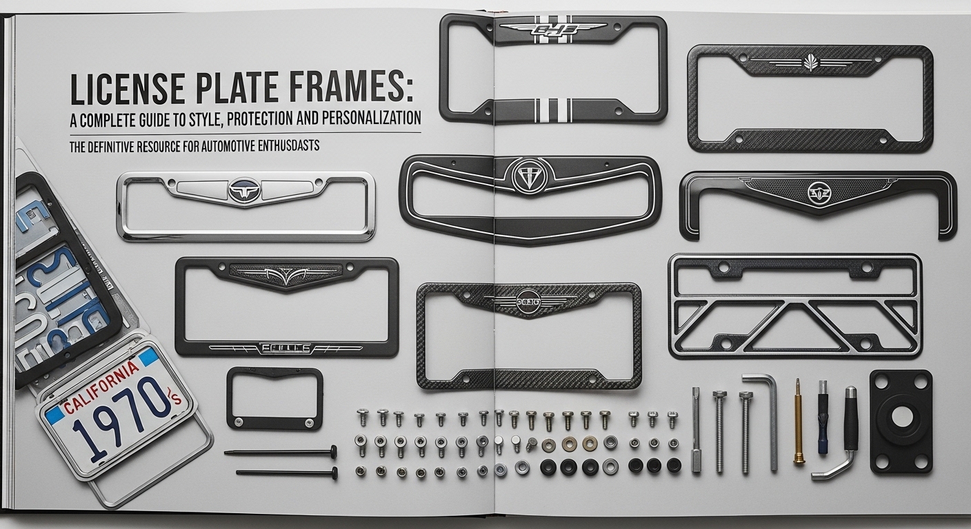 License plate frames
