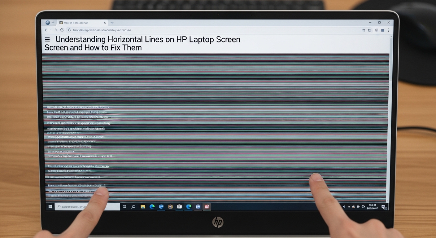 Horizontal Lines on HP Laptop Screen