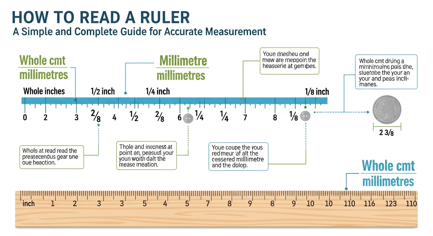 how to read a ruler