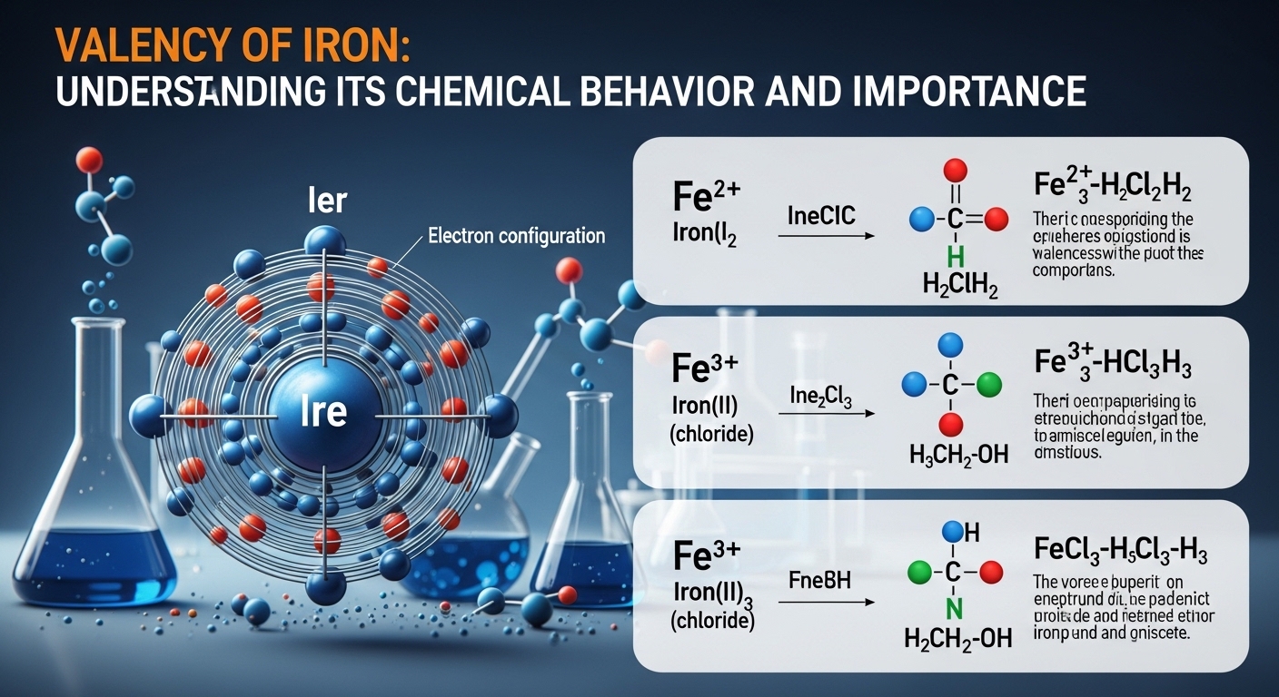 Valency of Iron