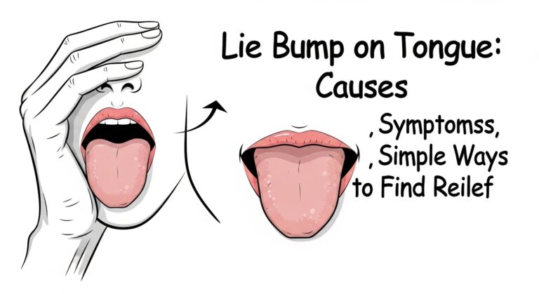 lie bump on tongue